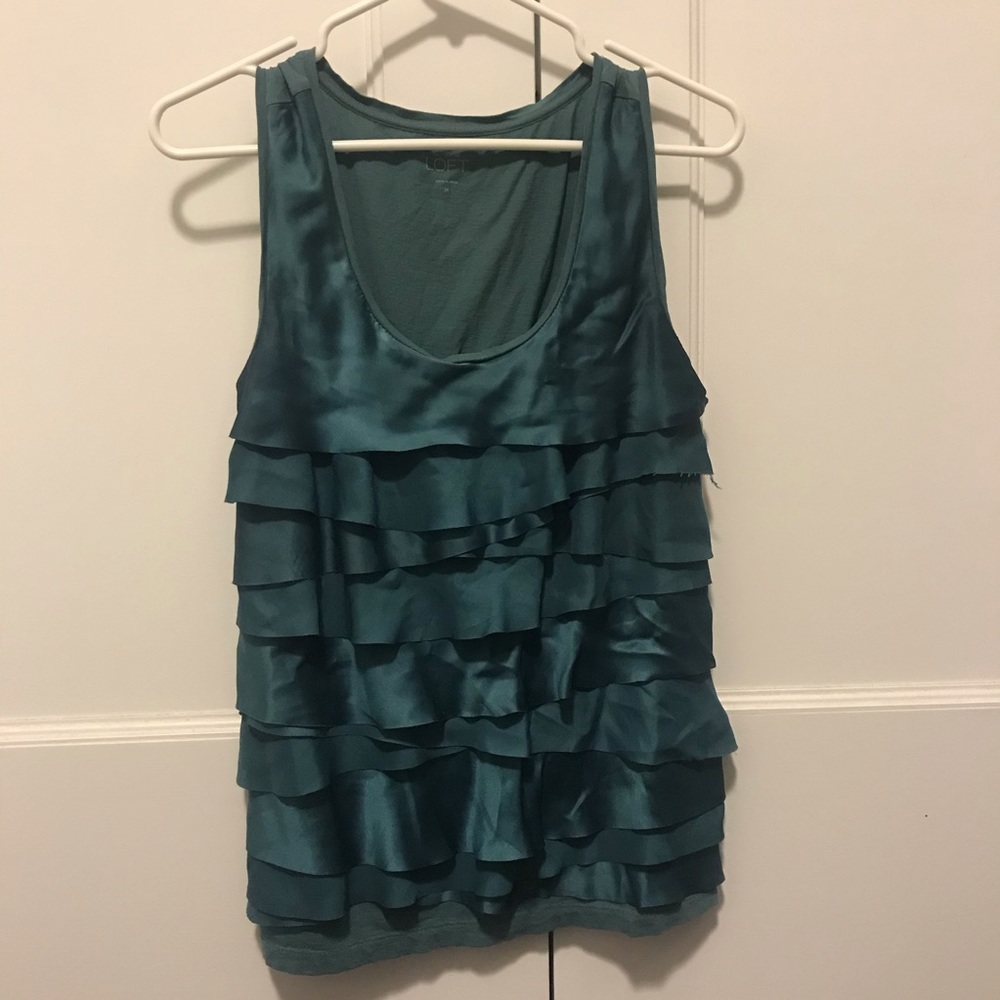 Ruffle top from LOFT